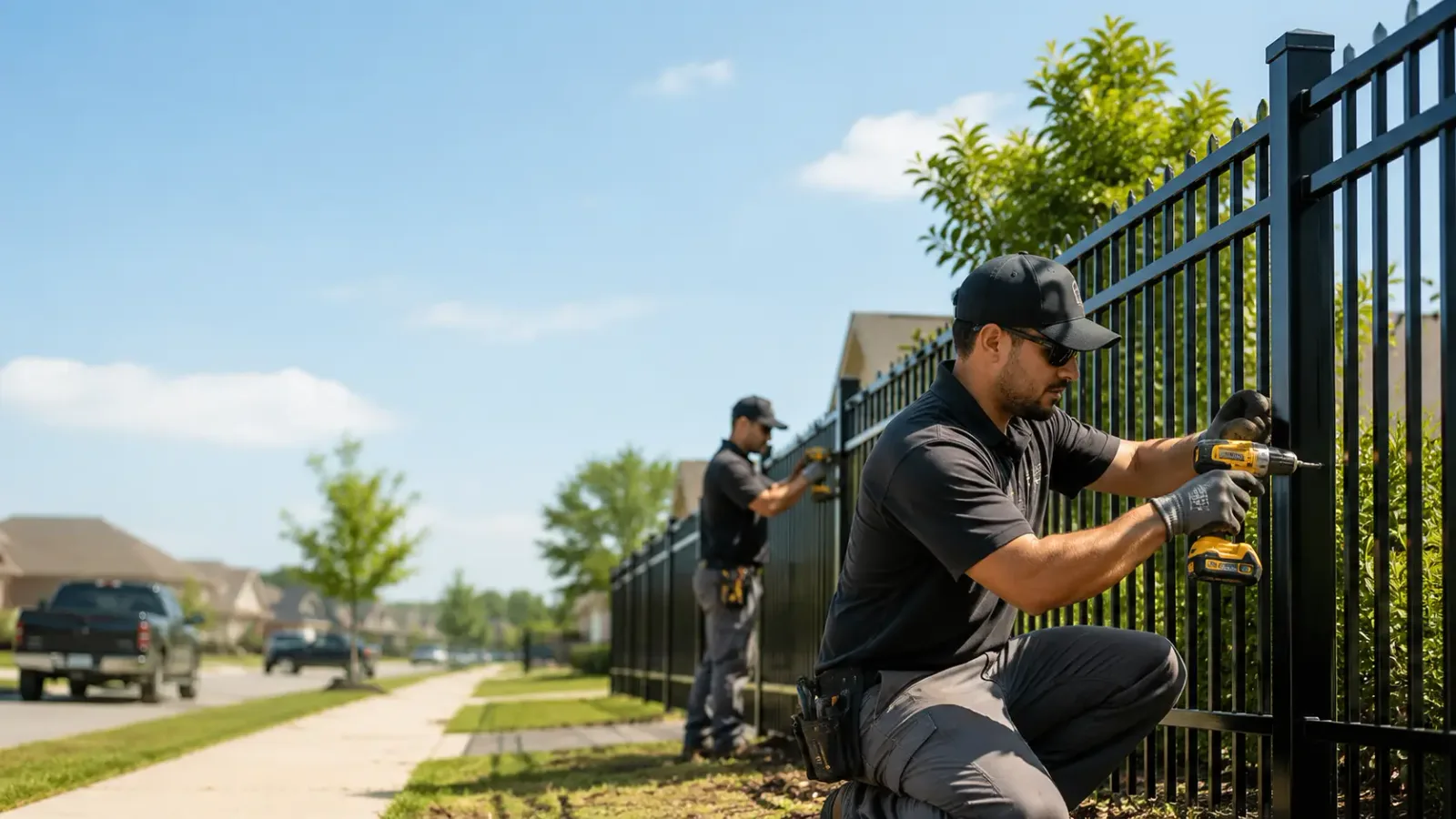 Metal Fence Installation in Oakdale, NY